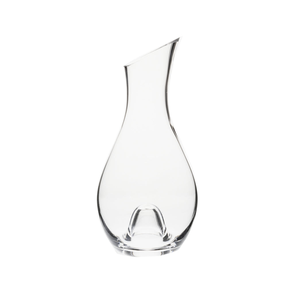 Clear Glass Wine Carafe – 36oz | Elegant Aerating Decanter for Serving & Entertaining