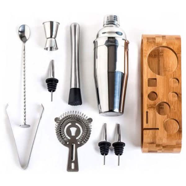 550 ML Stainless Steel Cocktail Shaker Kit – Complete Home Bar Mixology Set