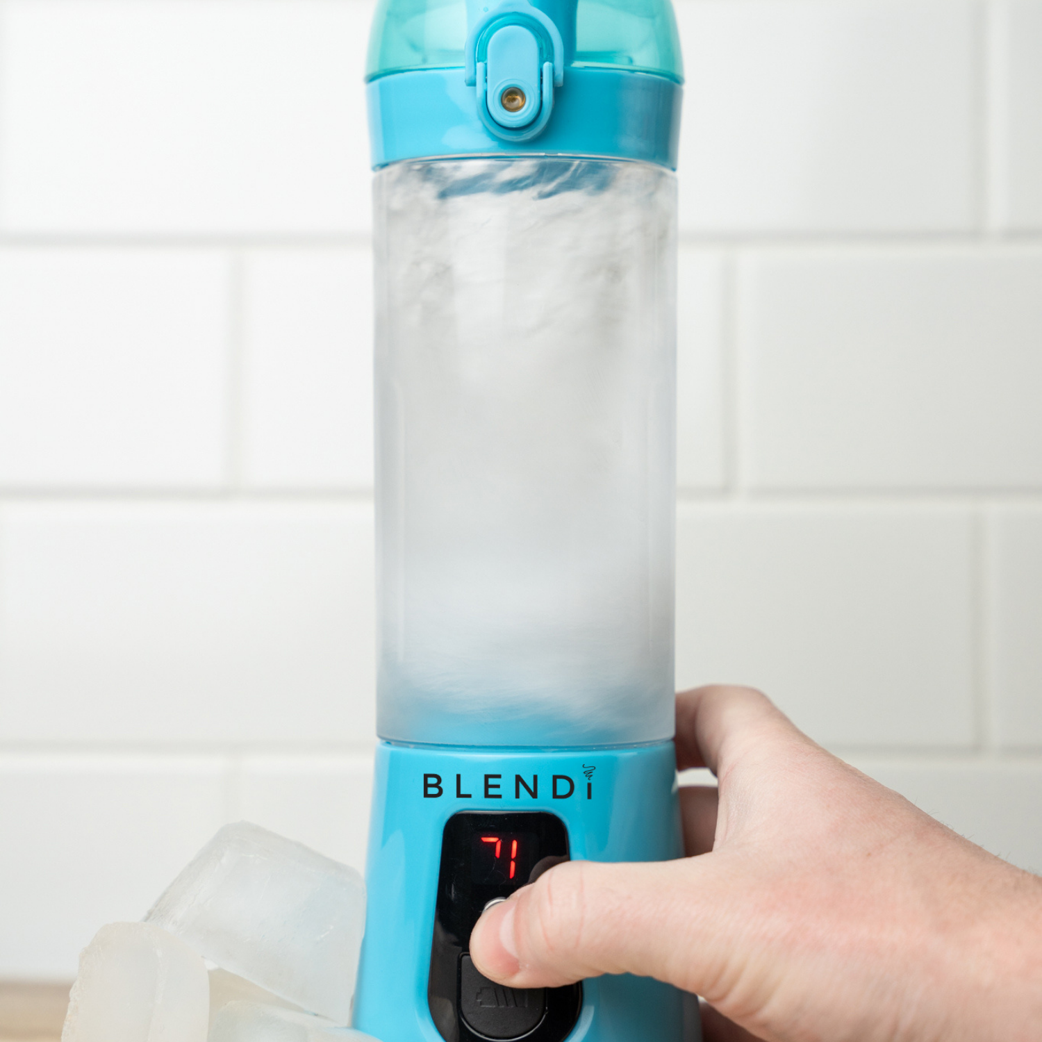 BLENDi Pro+ Portable Ice Crushing Blender – 17oz Cordless Blender