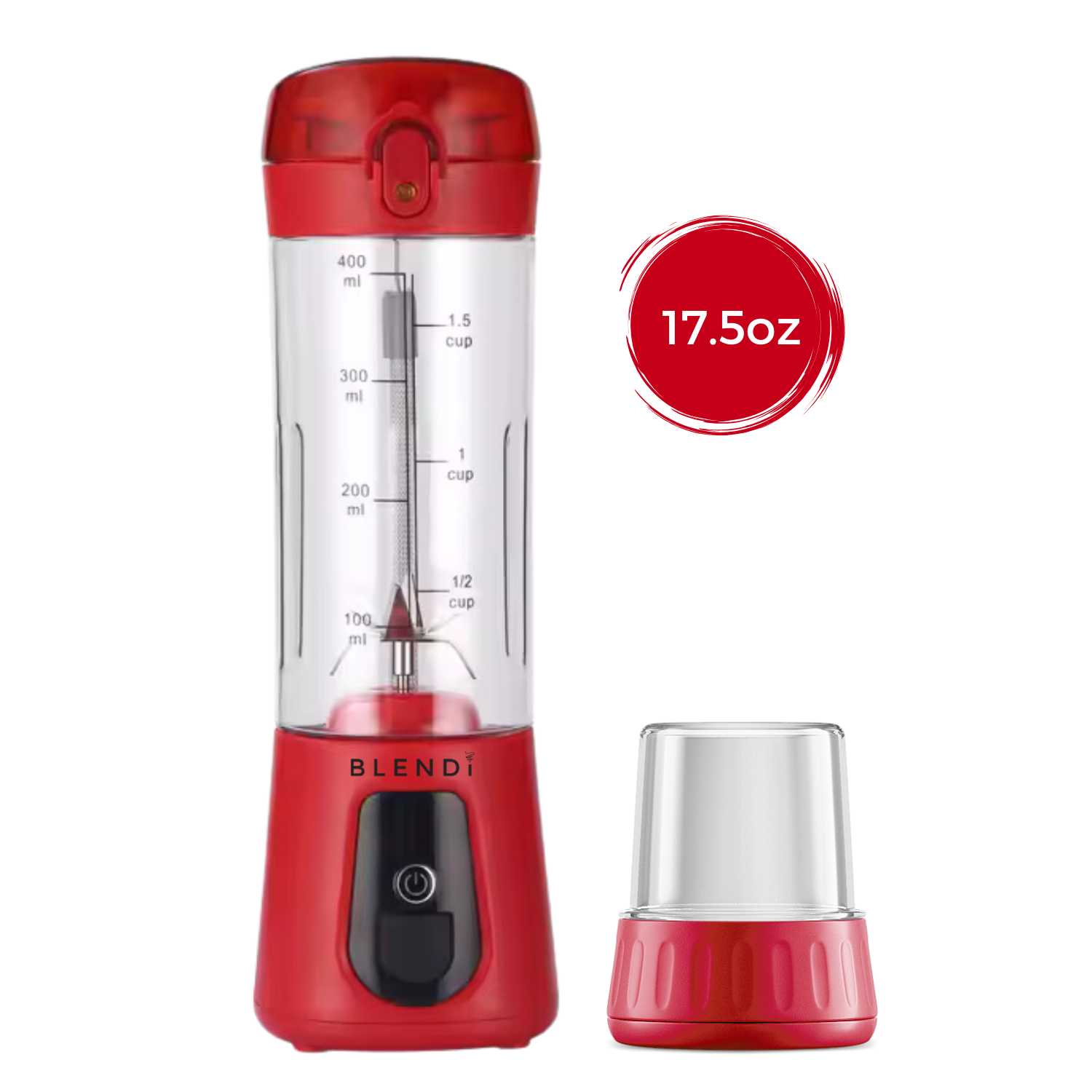 BLENDi Pro+ Portable Ice Crushing Blender – 17oz Cordless Blender