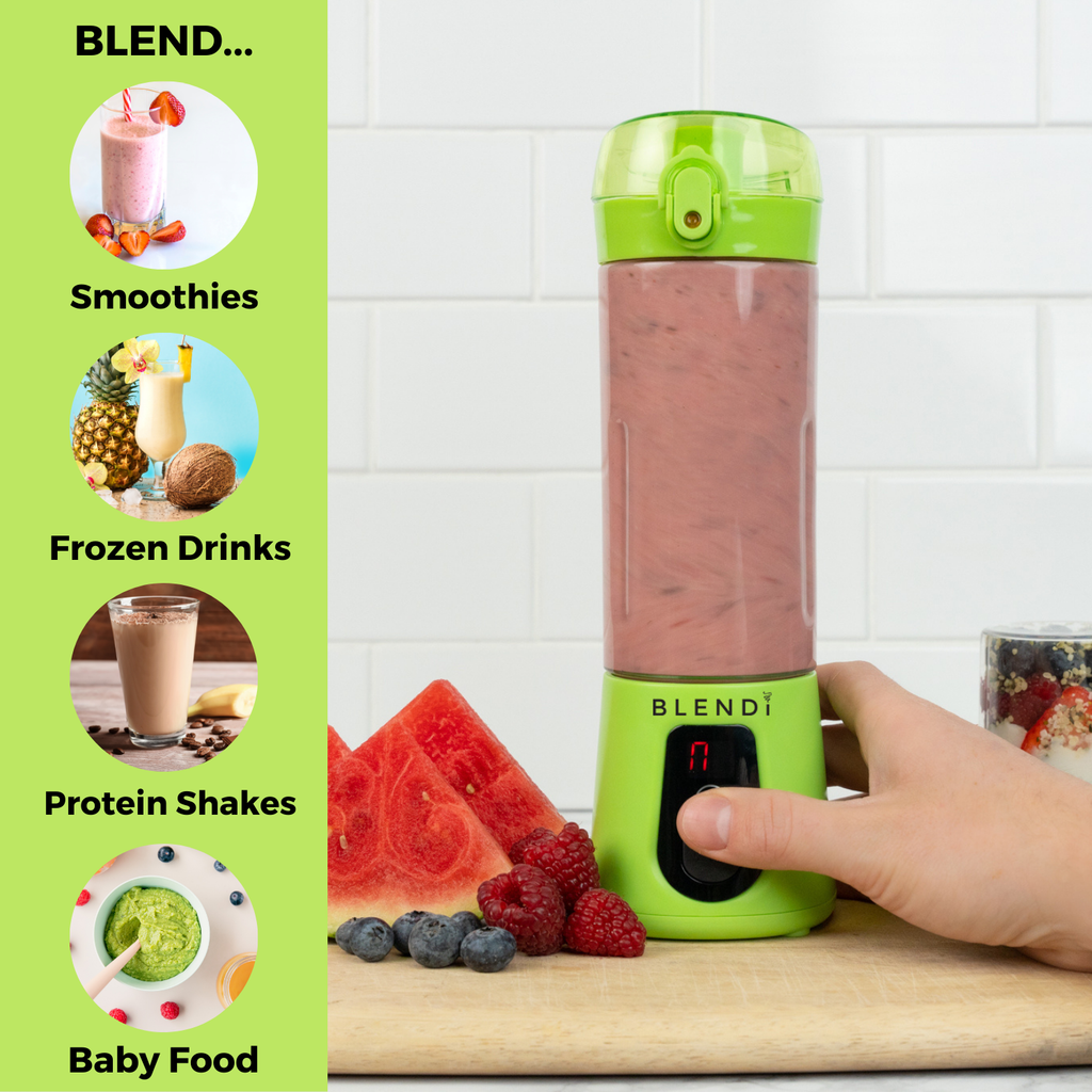 BLENDi Pro+ Portable Ice Crushing Blender – 17oz Cordless Blender