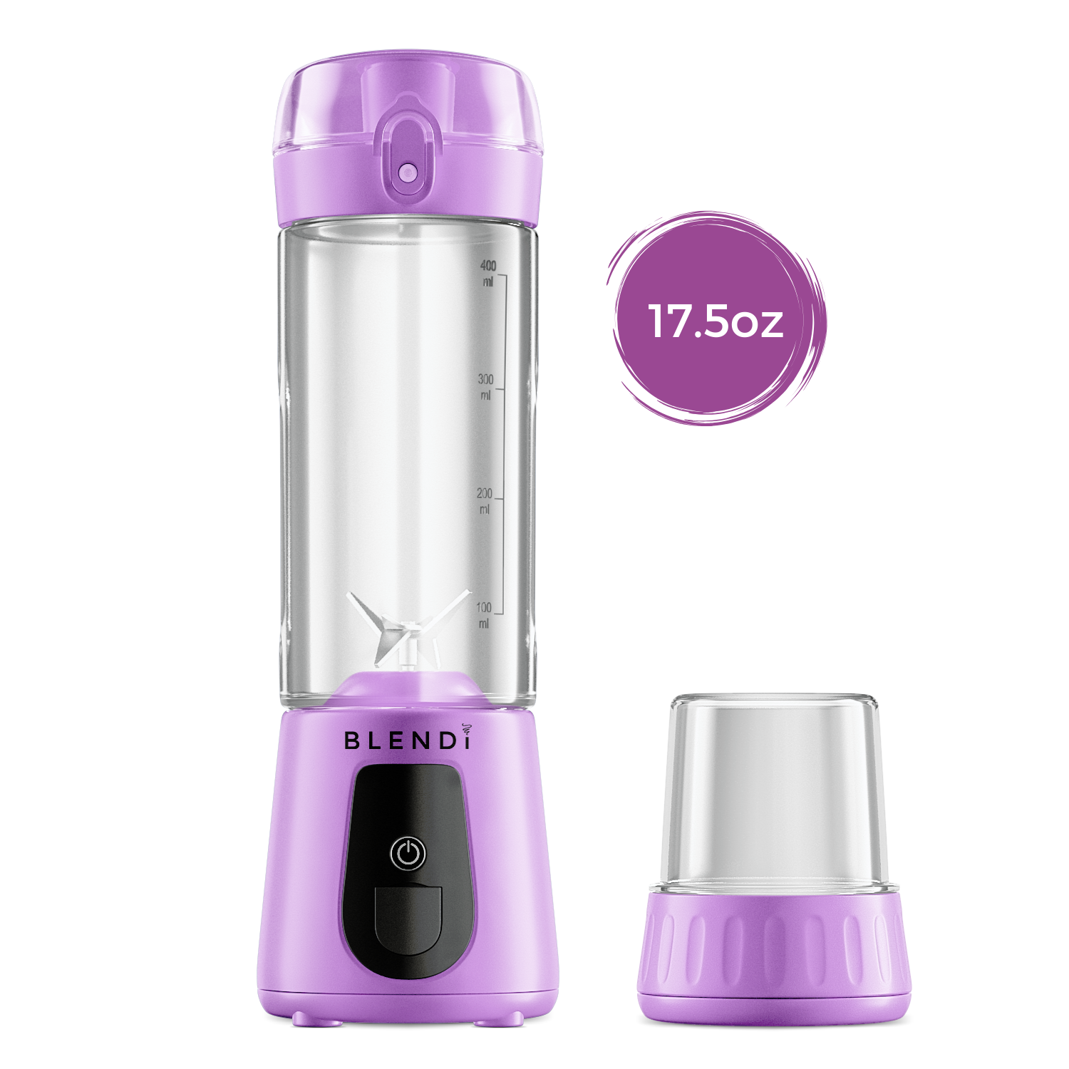 BLENDi Pro+ Portable Ice Crushing Blender – 17oz Cordless Blender