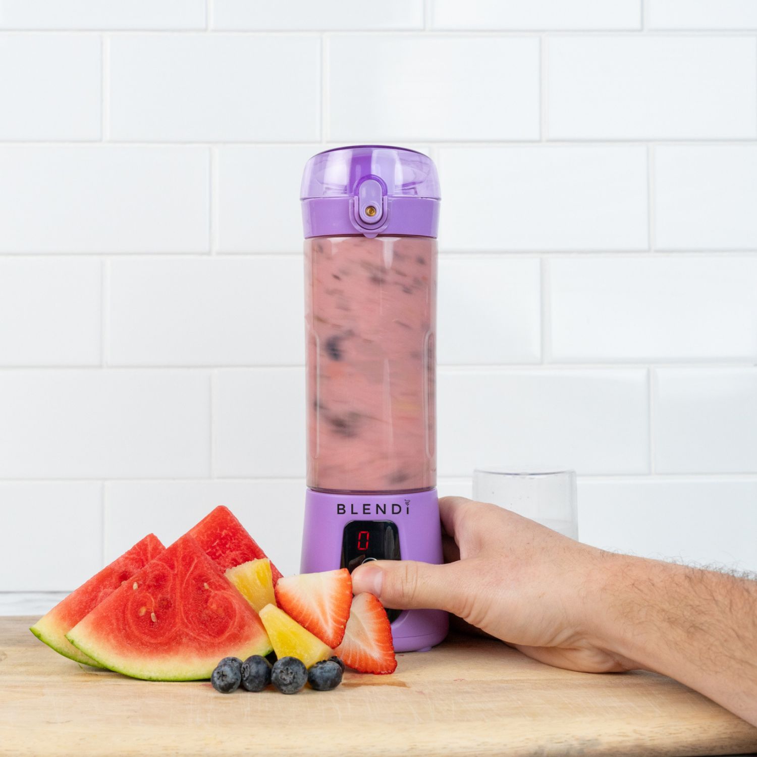BLENDi Pro+ Portable Ice Crushing Blender – 17oz Cordless Blender
