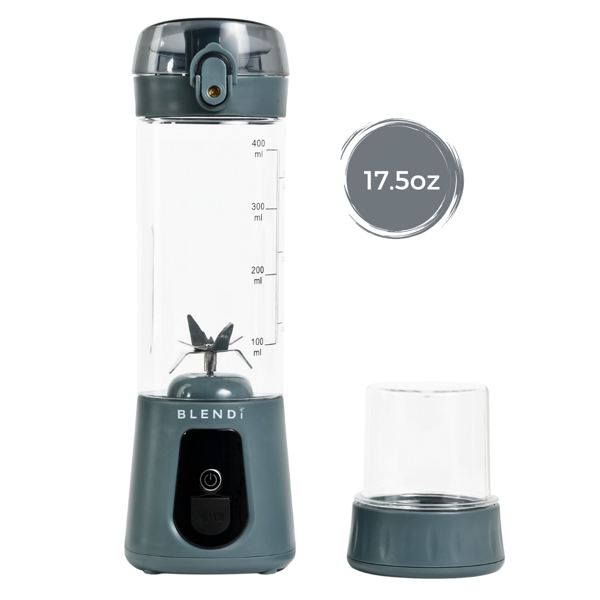 BLENDi Pro+ Portable Ice Crushing Blender – 17oz Cordless Blender