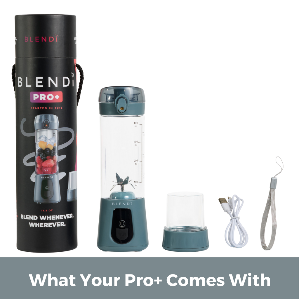 BLENDi Pro+ Portable Ice Crushing Blender – 17oz Cordless Blender