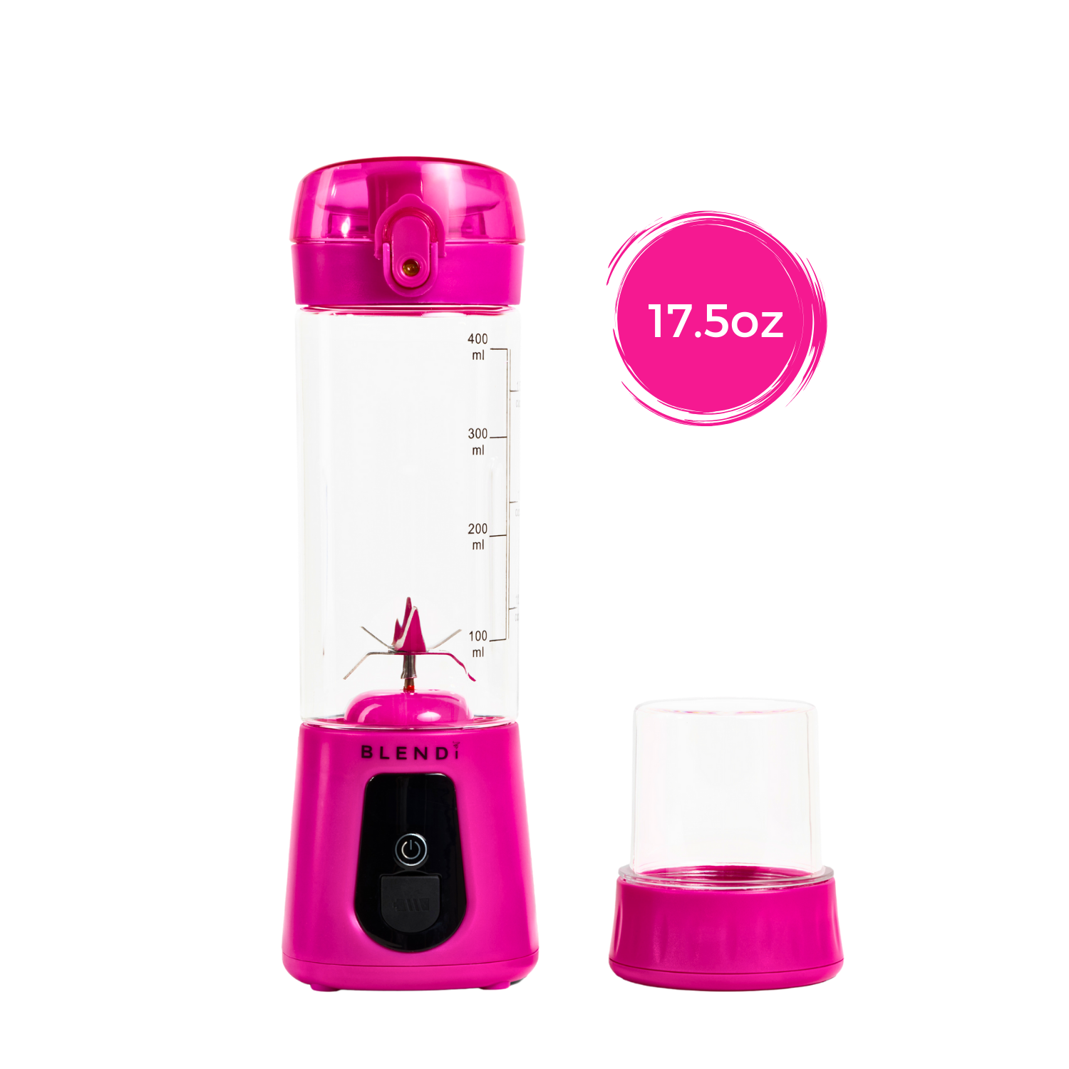 BLENDi Pro+ Portable Ice Crushing Blender – 17oz Cordless Blender
