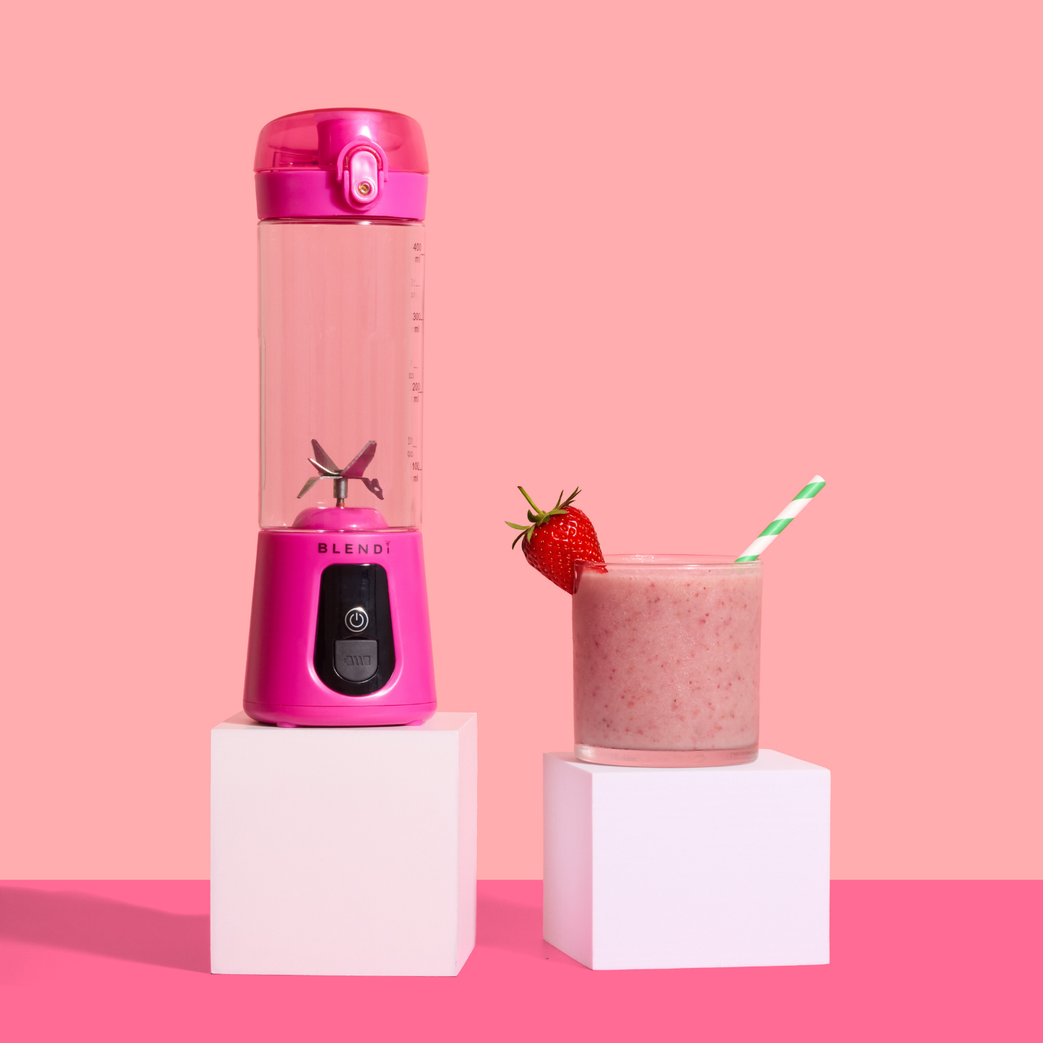 BLENDi Pro+ Portable Ice Crushing Blender – 17oz Cordless Blender