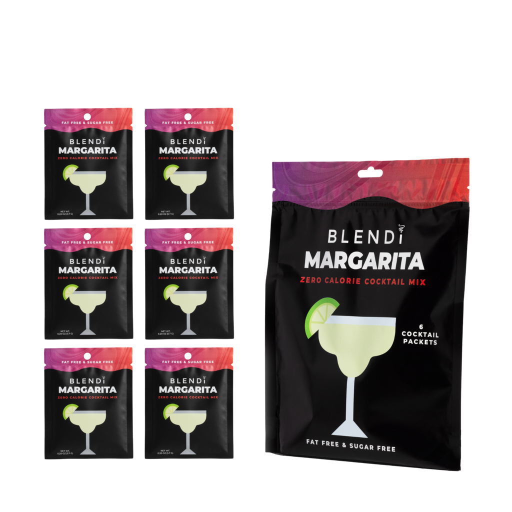 Skinny Mocktail Mixers – Zero Calorie Guilt-Free Drink Mix (6 Count)