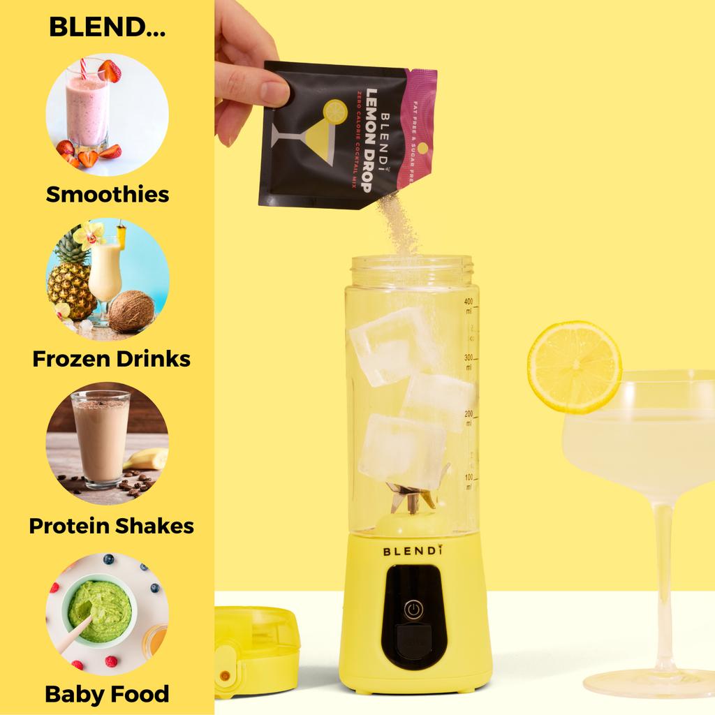 BLENDi Pro+ Portable Ice Crushing Blender – 17oz Cordless Blender