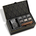 The Connoisseur's Set – Reserve Crystal Whiskey Glass with Whiskey Rocks