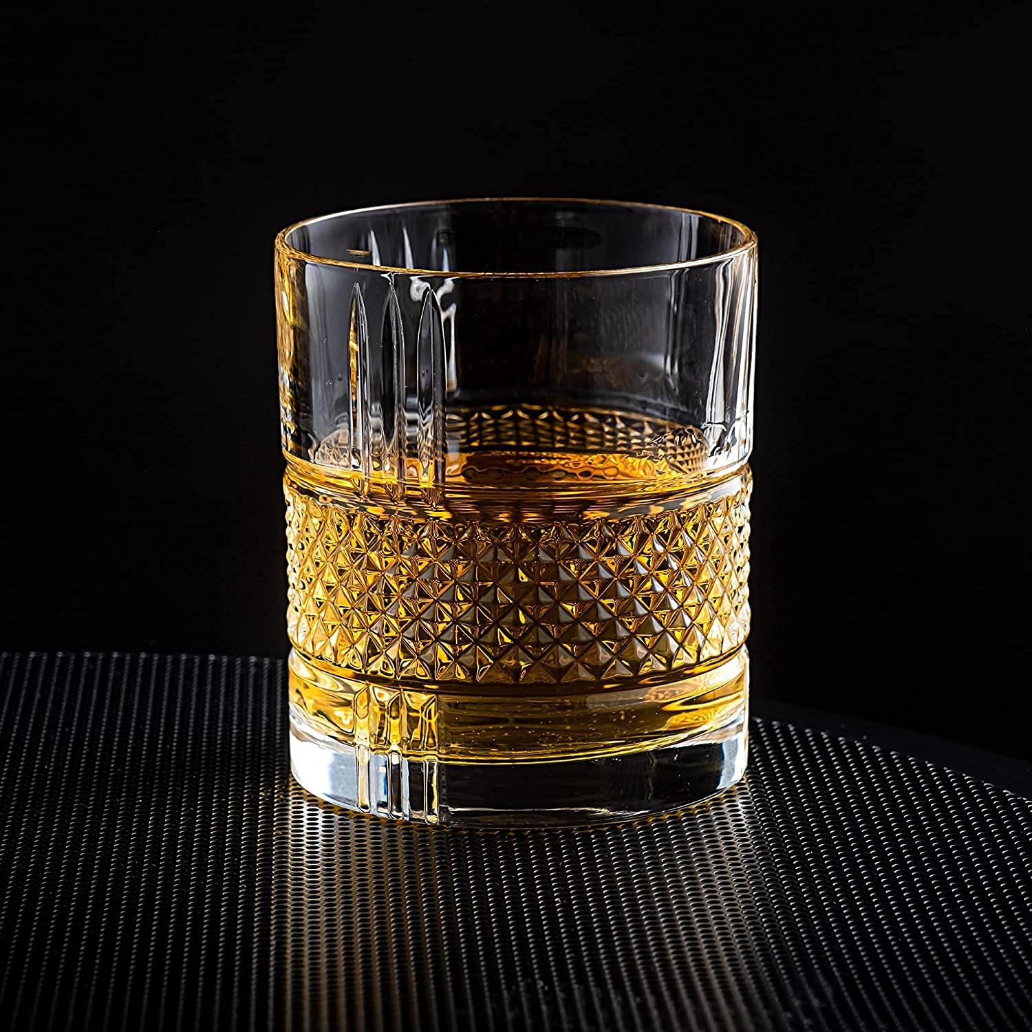 The Connoisseur's Set – Reserve Crystal Whiskey Glass with Whiskey Rocks