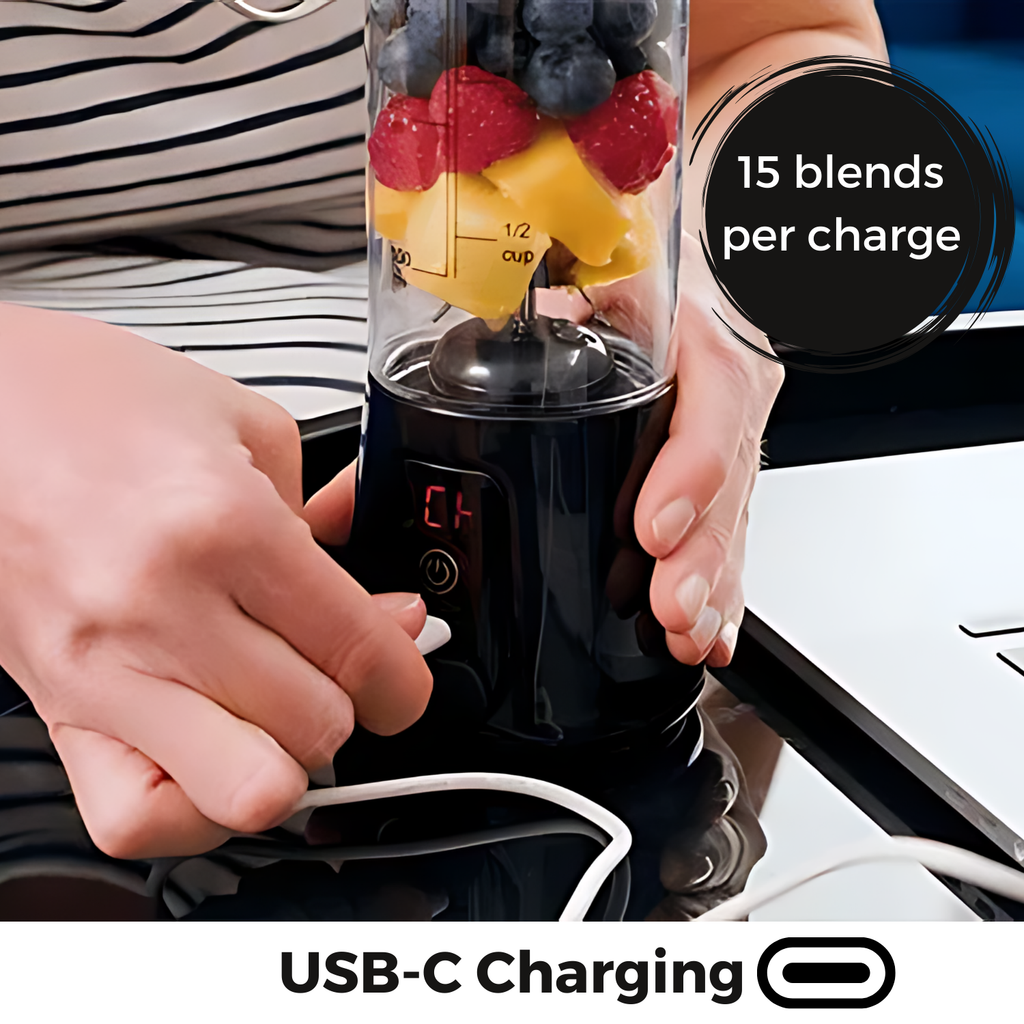 BLENDi Pro+ Portable Ice Crushing Blender – 17oz Cordless Blender