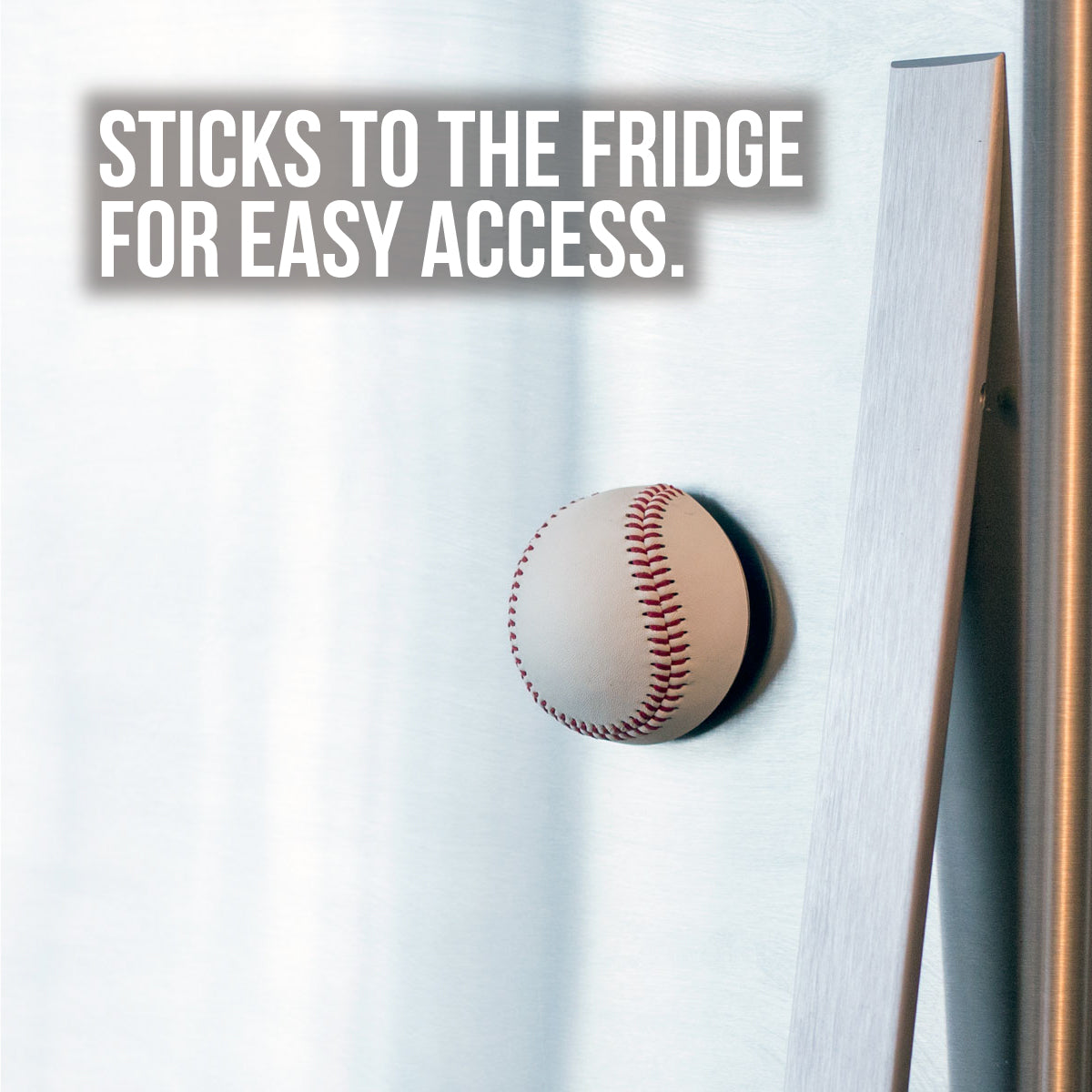 The BaseballOpener™ - Bottle Opener Made from a Real Baseball