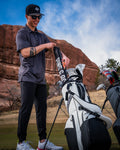 Golf Bag Beer Sleeve – Insulated 7-Can Cooler in Black