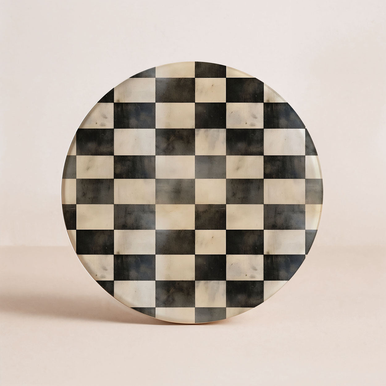 Courtly Check Ceramic Coasters - 6 Styles | Single or Full Set of 6