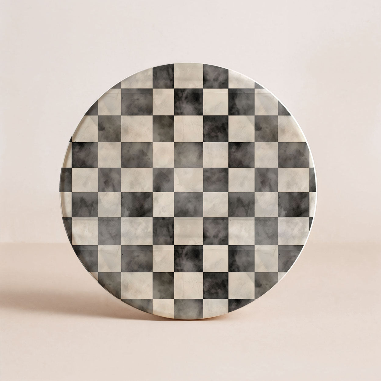 Courtly Check Ceramic Coasters - 6 Styles | Single or Full Set of 6