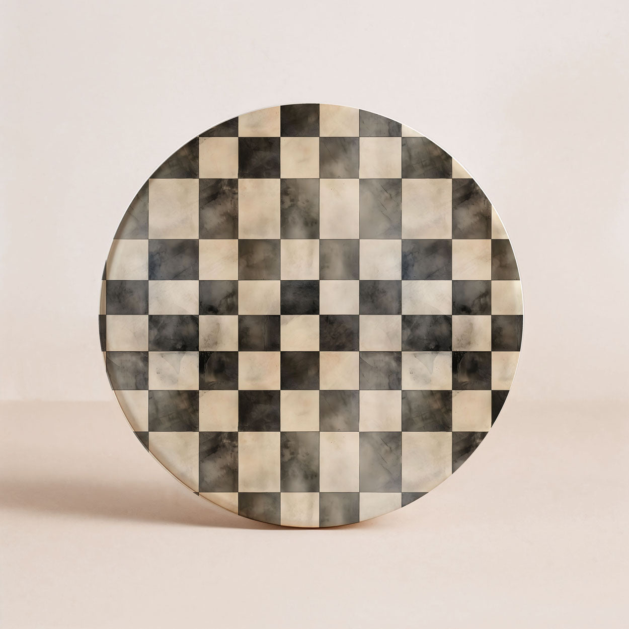 Courtly Check Ceramic Coasters - 6 Styles | Single or Full Set of 6