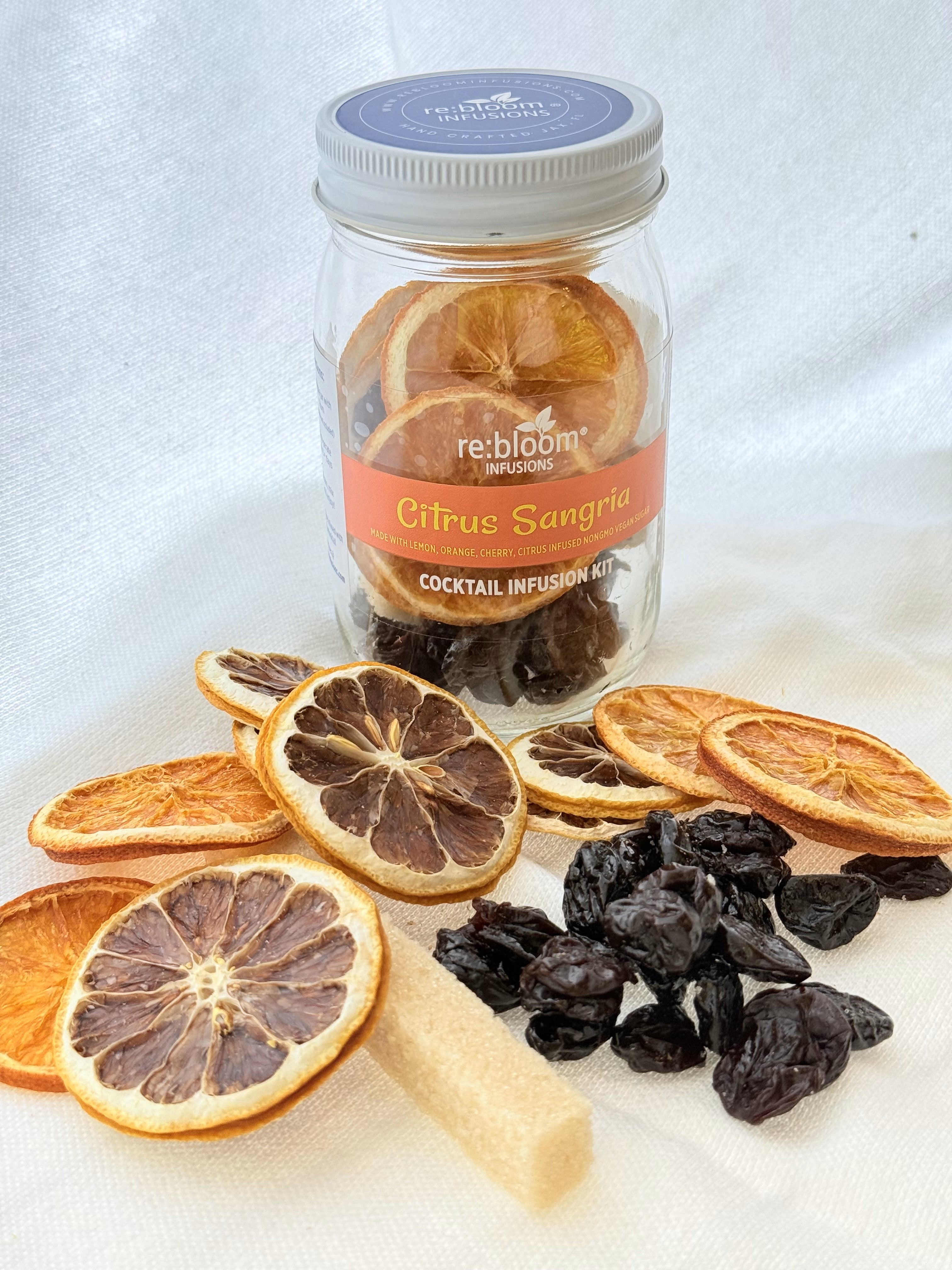 Citrus Sangria Cocktail Infusion Kit – Handcrafted Fruit Infusion