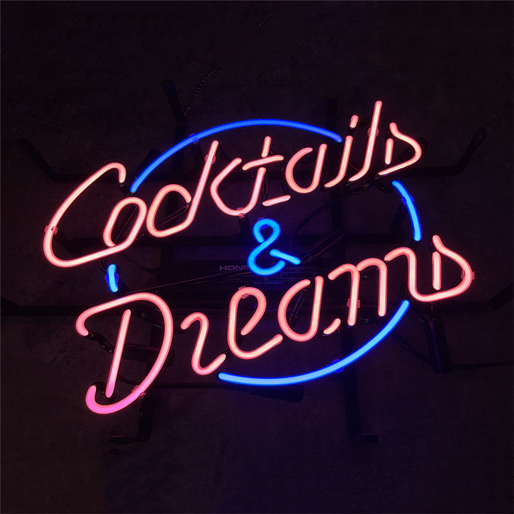 Cocktails & Dreams Neon Sign