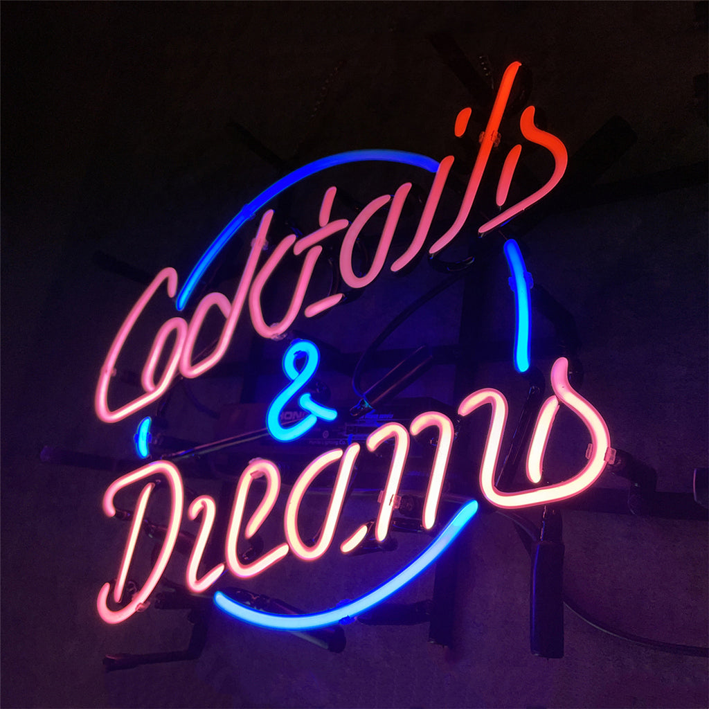 Cocktails & Dreams Neon Sign