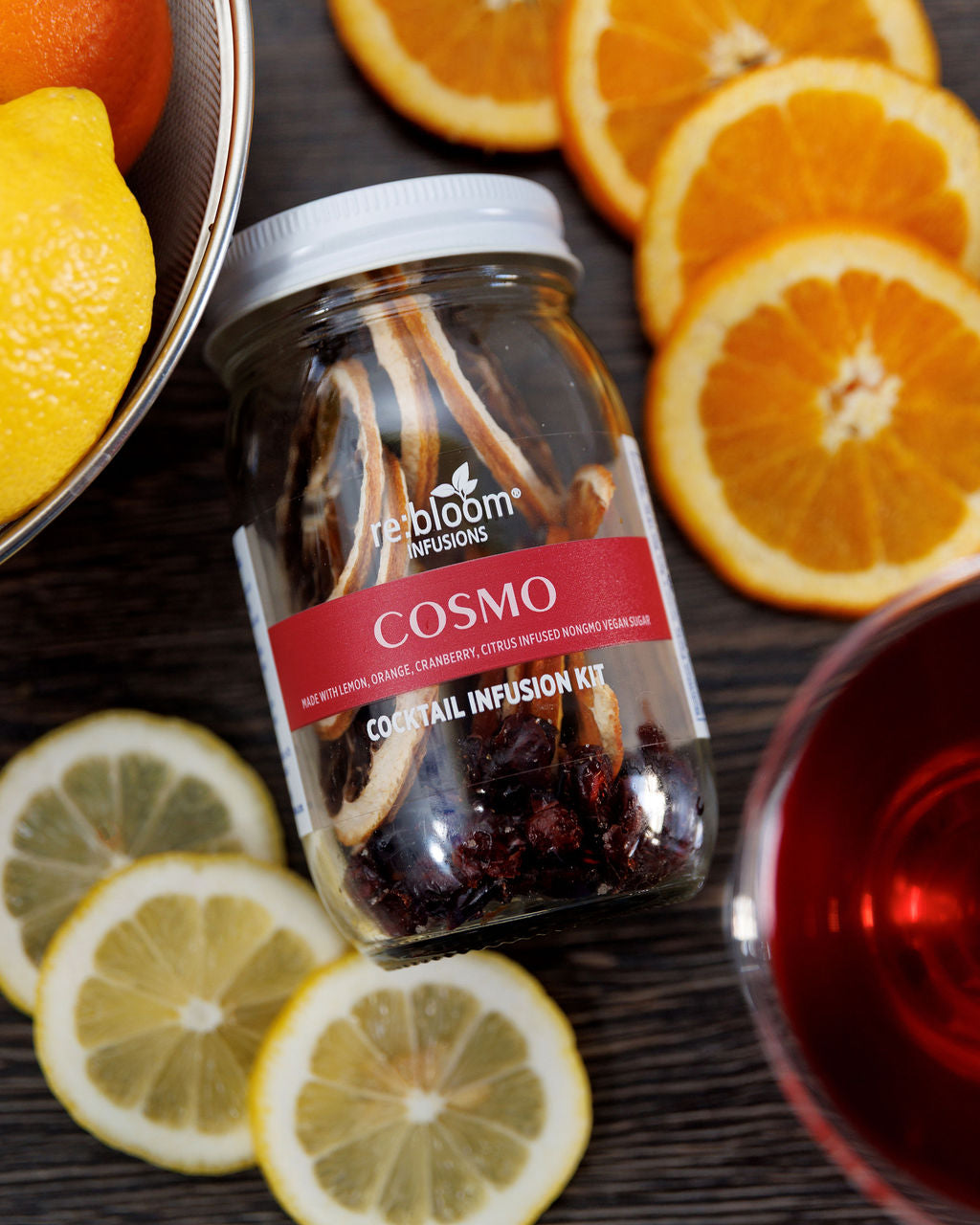Cosmo Cocktail Infusion Kit – Handcrafted Cranberry Citrus Infusion