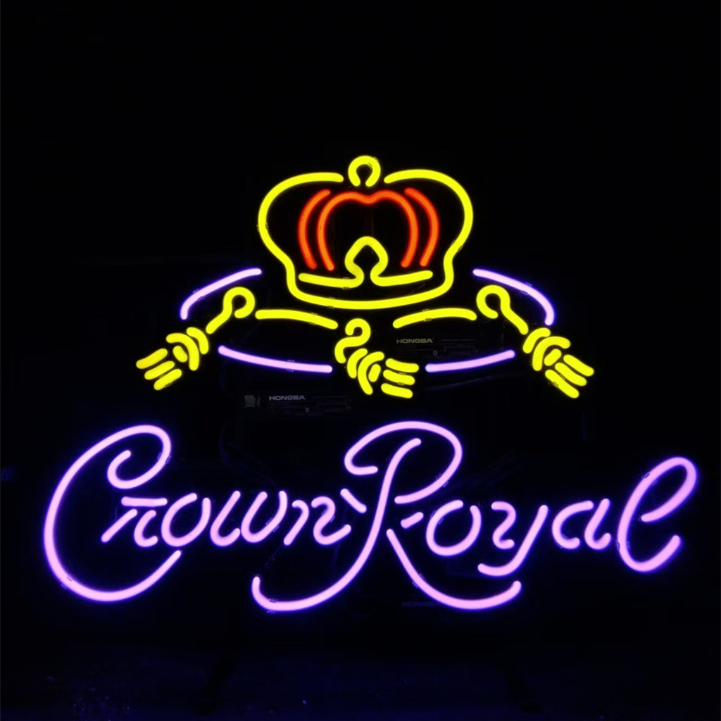 Crown Royal Canadian Whisky Neon Sign