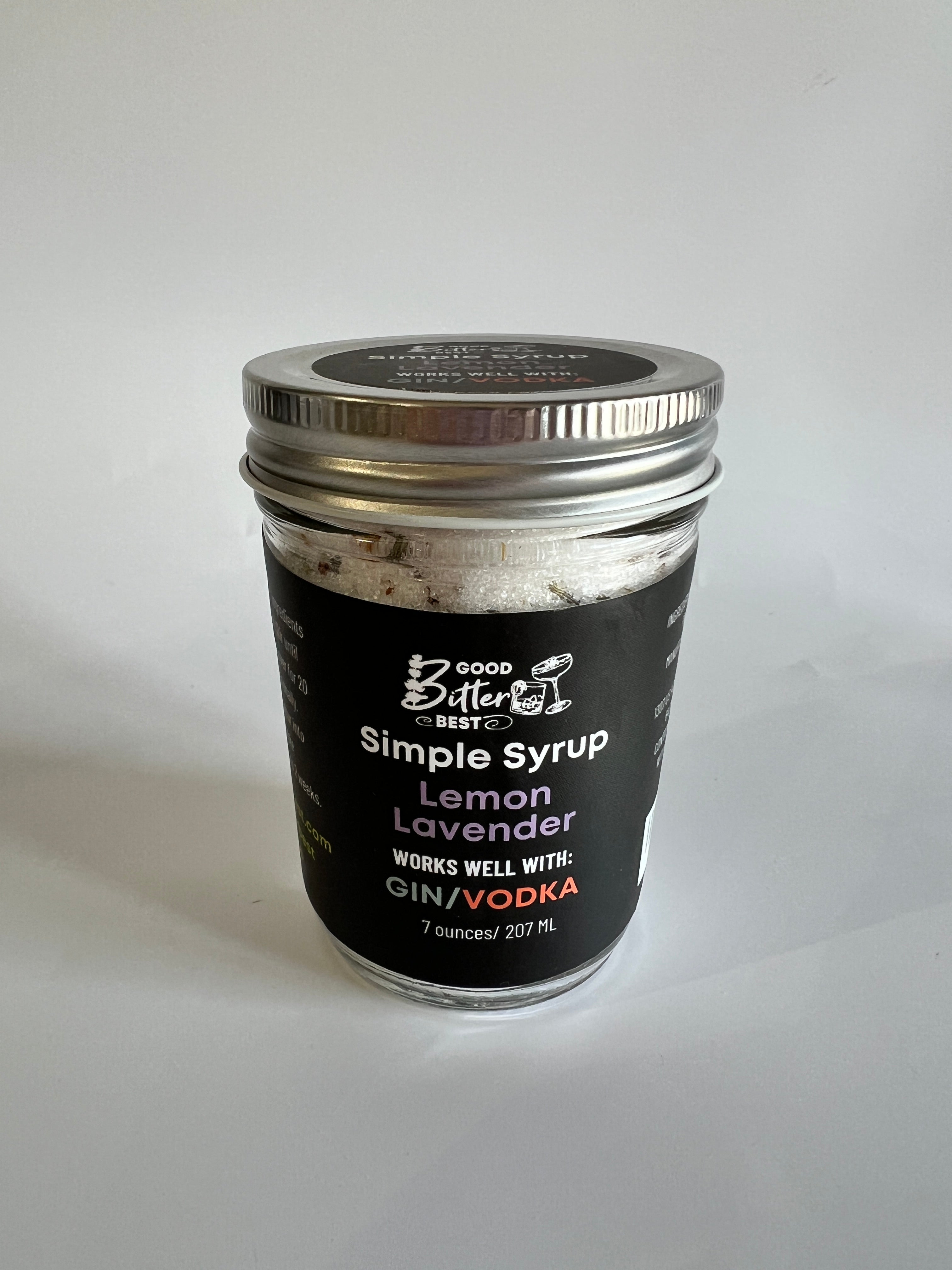 Lemon Lavender Simple Syrup Mix — Gourmet Cocktail Sweetener