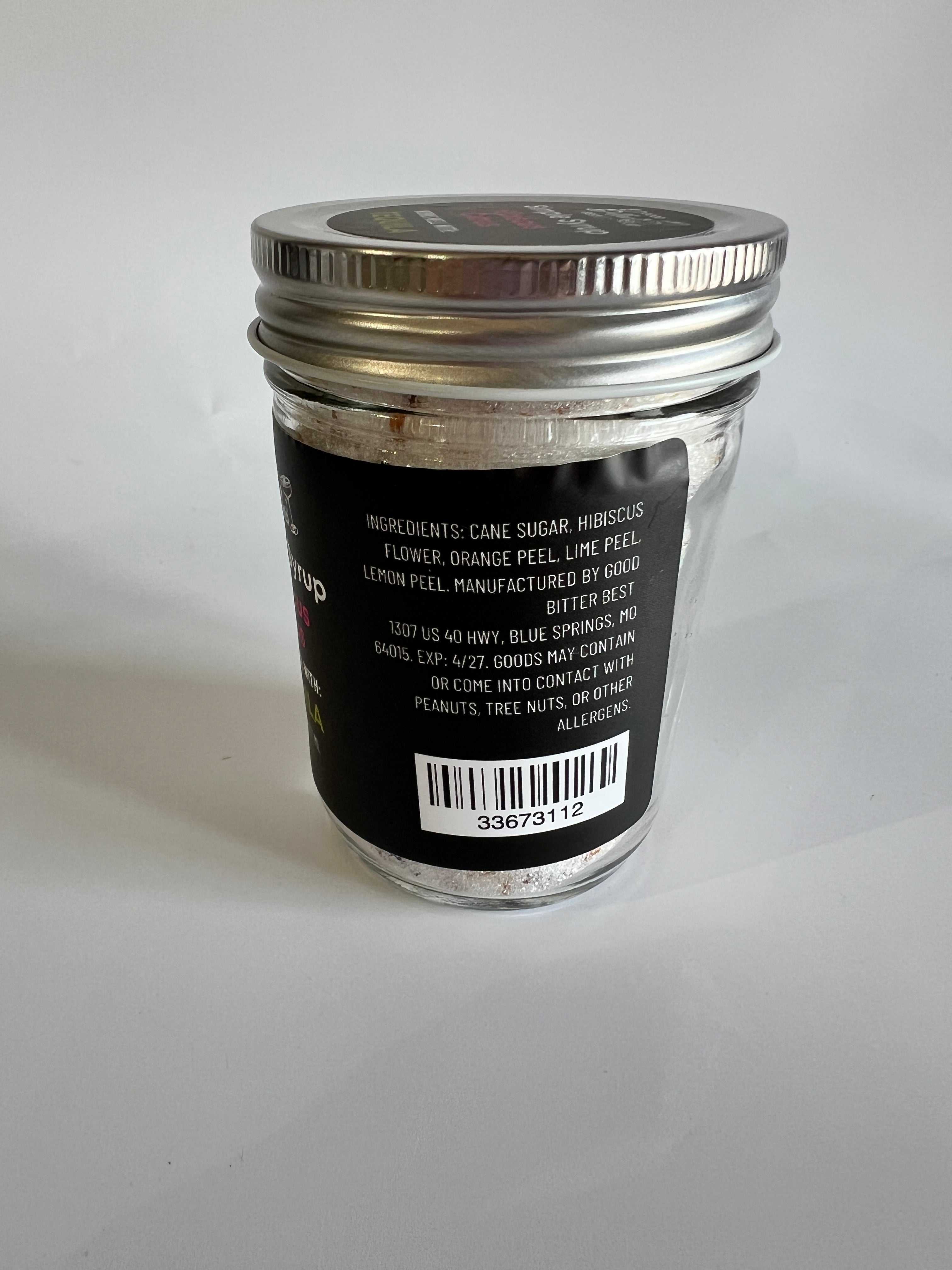 Hibiscus Citrus Simple Syrup Mix — Gourmet Cocktail Sweetener