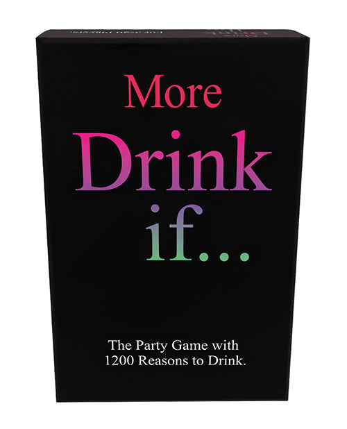 More Drink If... - Party Drinking Card Game (Vol. 2)