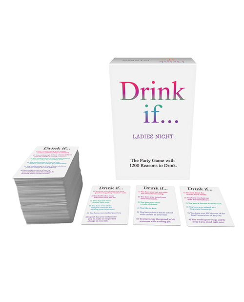 Drink If... Ladies Night - Bachelorette & Girls Night Drinking Card Game