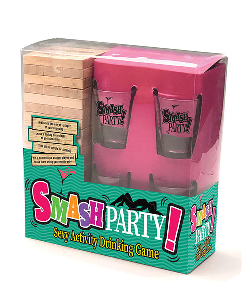 Smash Party Drinking Game – Adult Dare Tumbling Tower