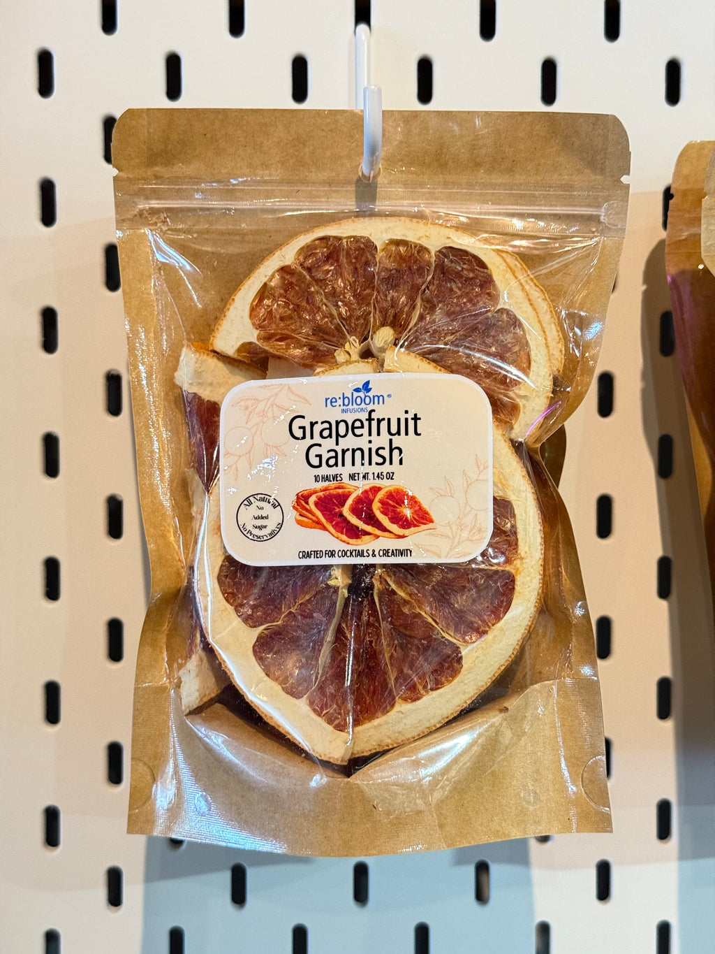 Dried Grapefruit Wheel Cocktail Garnish – All-Natural Citrus Garnish