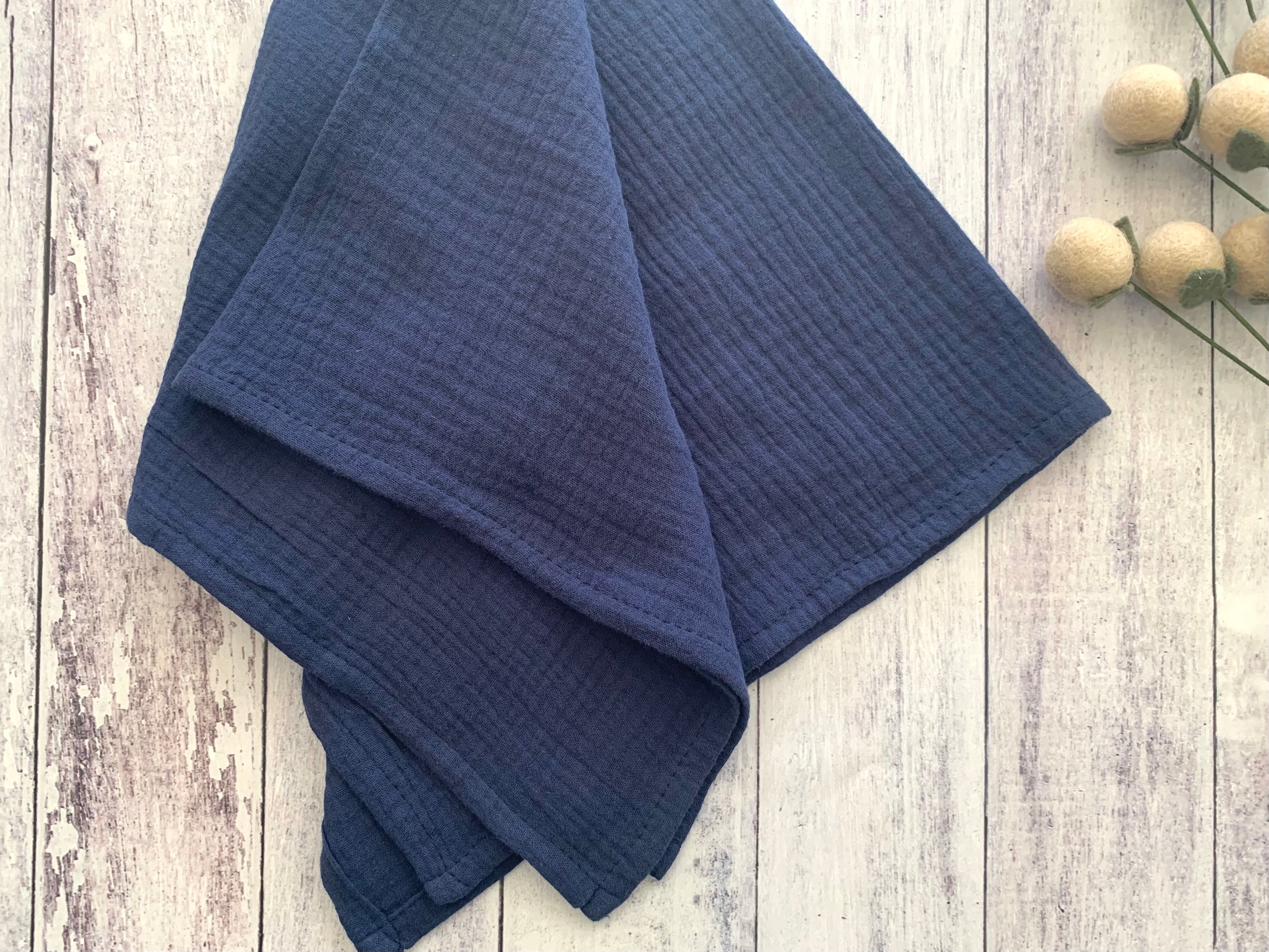 Cotton Crinkle Cloth Napkins -  Set of 4 | 8 Colors