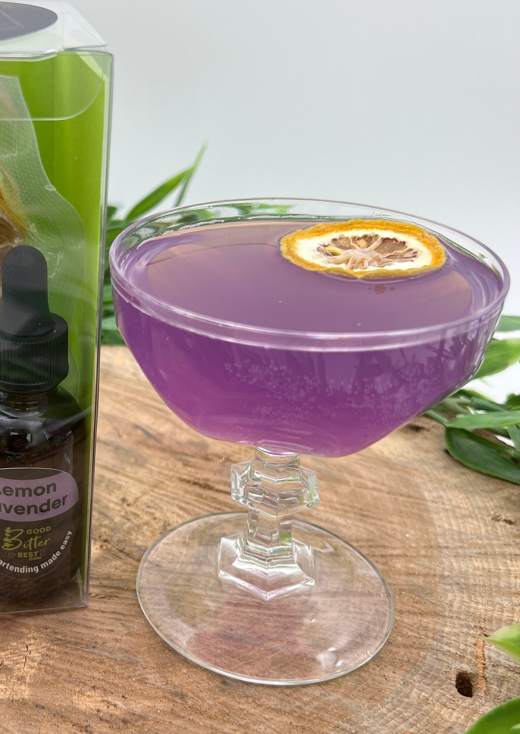 Lemon Lavender Simple Syrup Mix — Gourmet Cocktail Sweetener