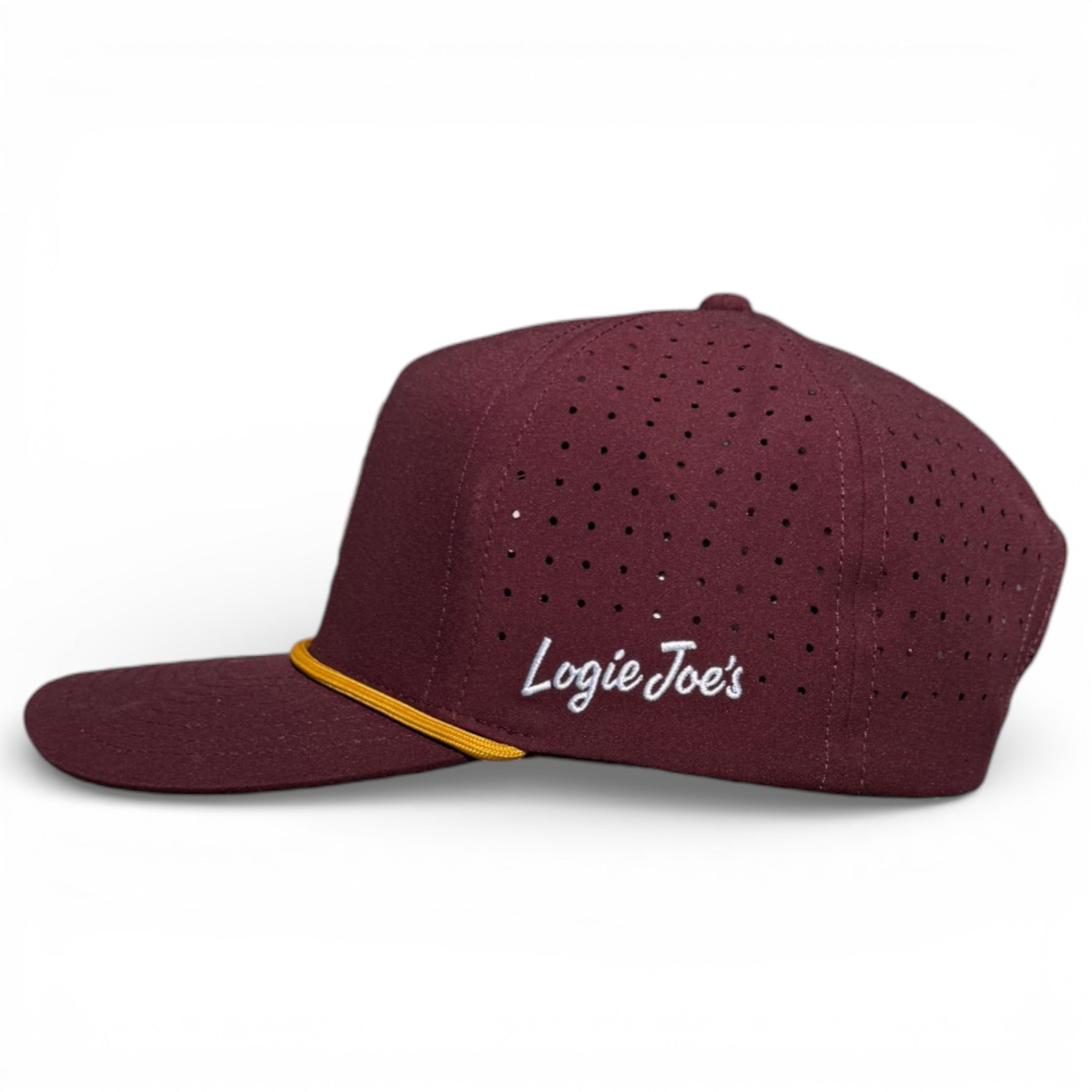 Cold One Golf Hat with Magnetic Ball Marker — Snapback Cap