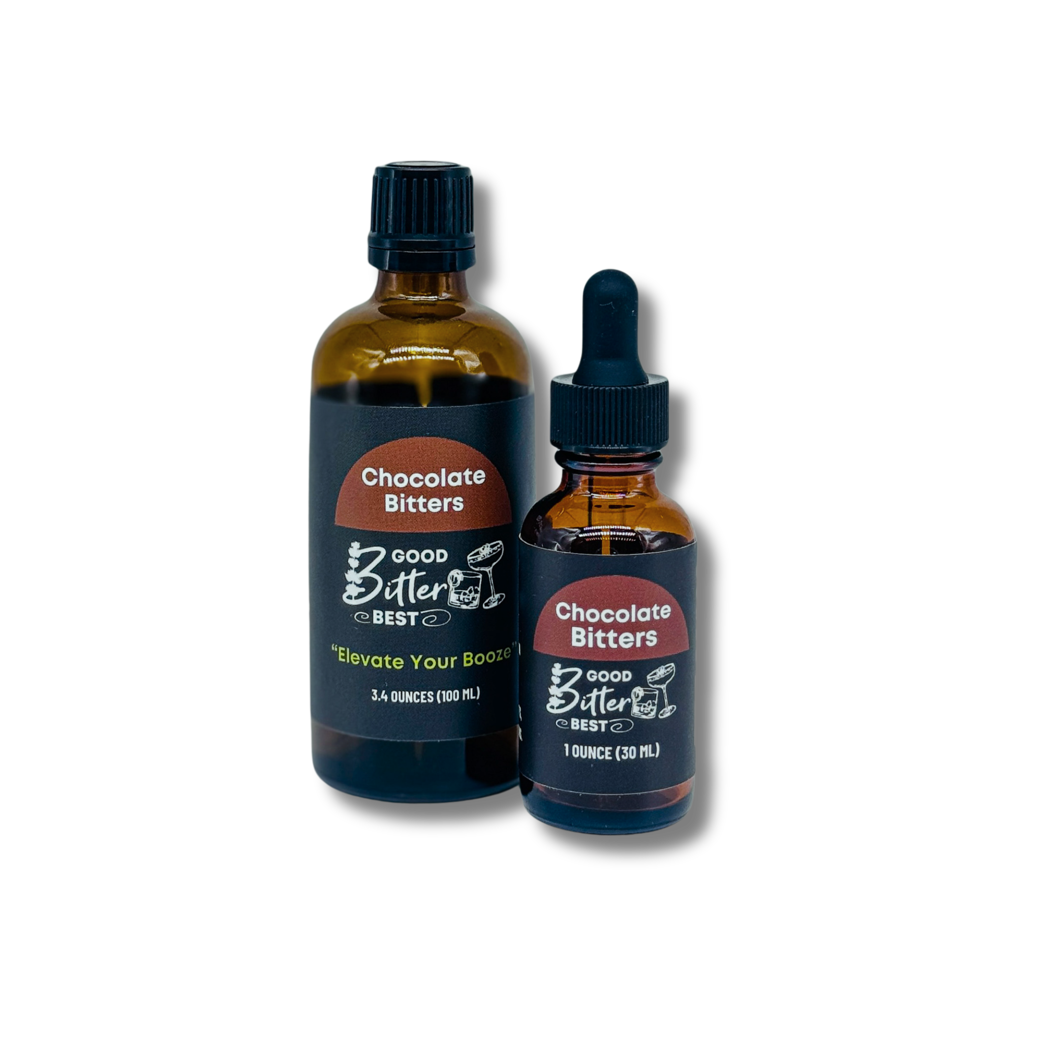 Chocolate Bitters - Decadent Cocktail Essential | 2 Sizes