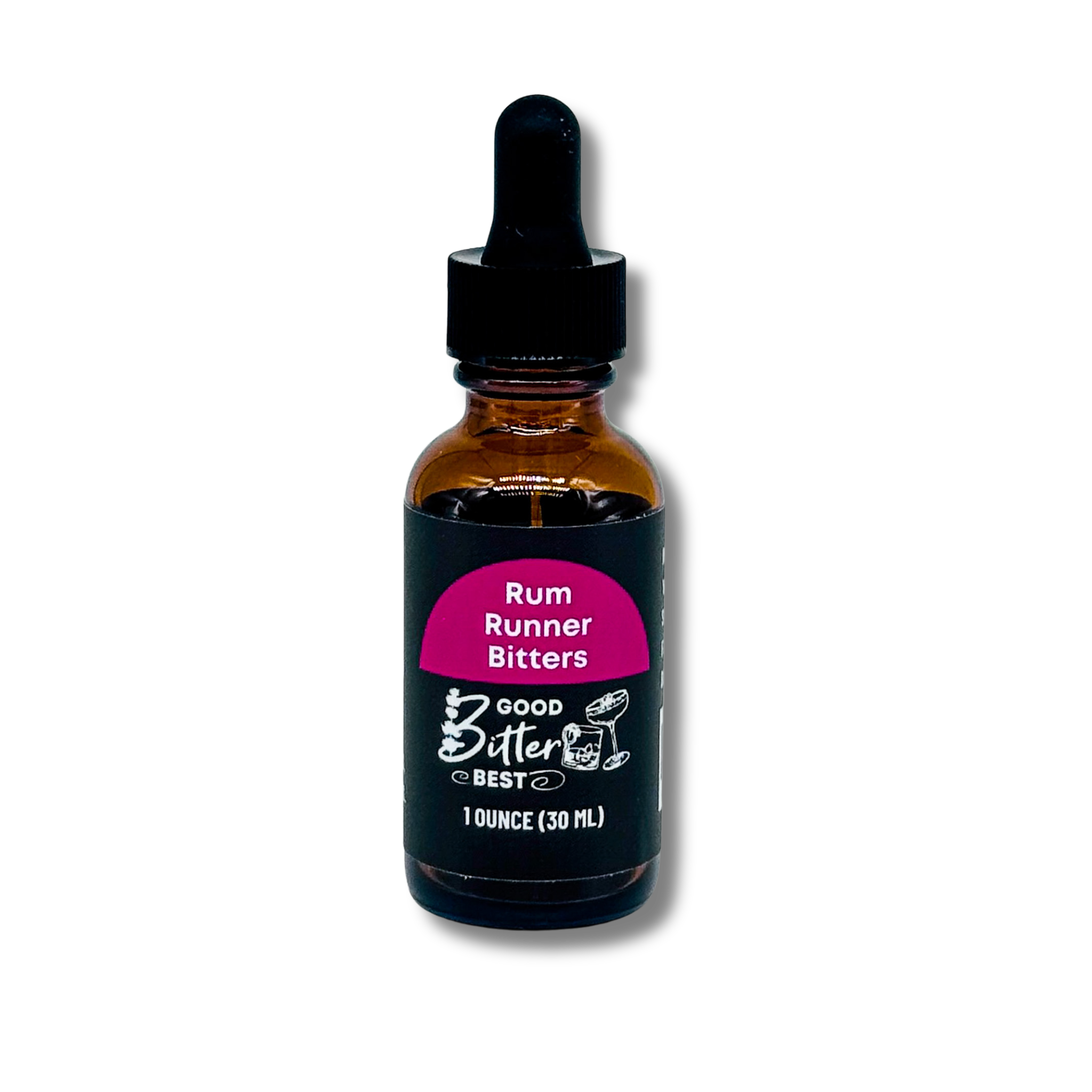 Rum Runner Tiki Bitters - Cardamom, Clove, Allspice & Hibiscus | 2 Sizes