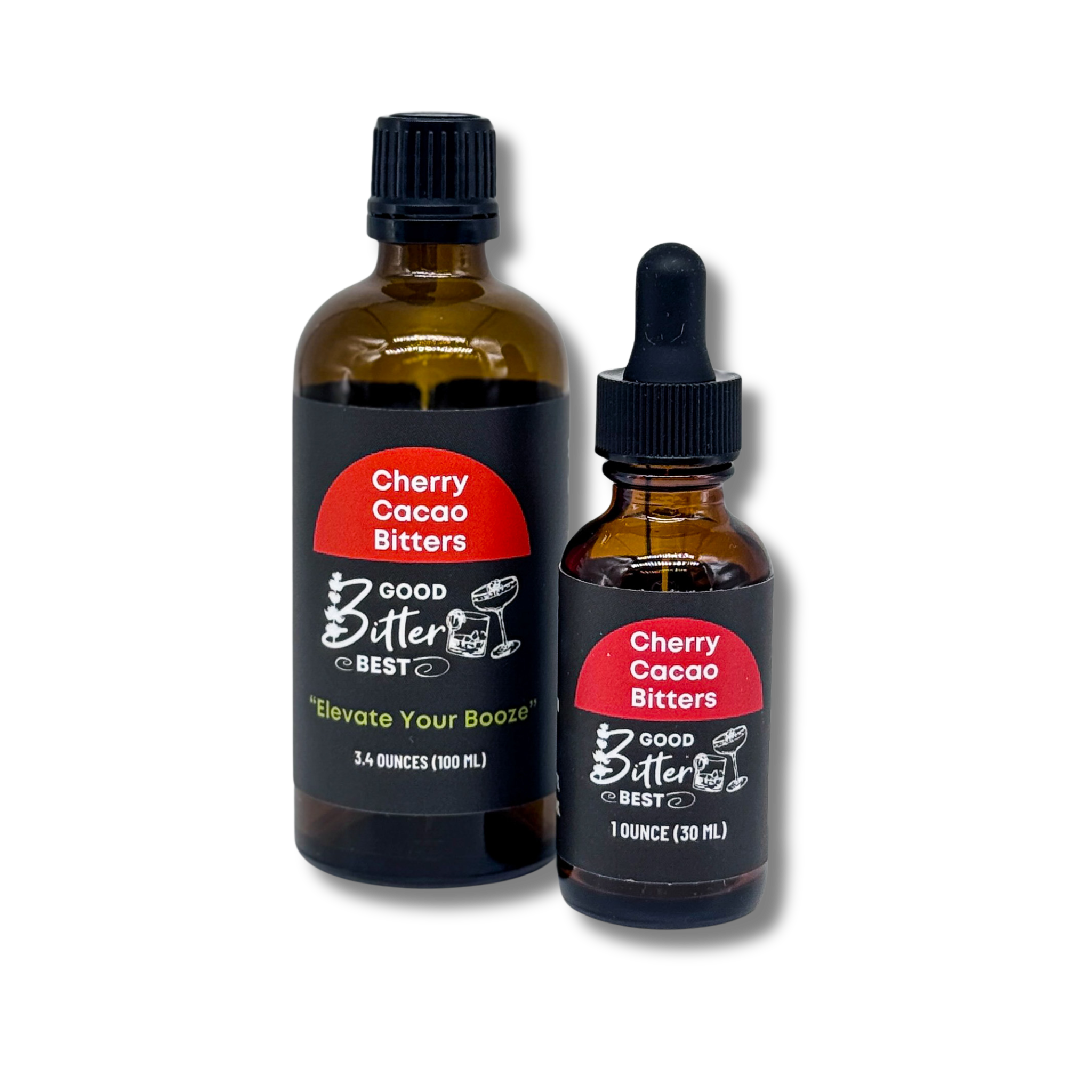 Cherry Cacao Bitters - The Founder's Favorite | 2 Sizes