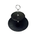 Two-Tier Slate Serving Tray - Natural Upstate NY Slate | Gia Roma