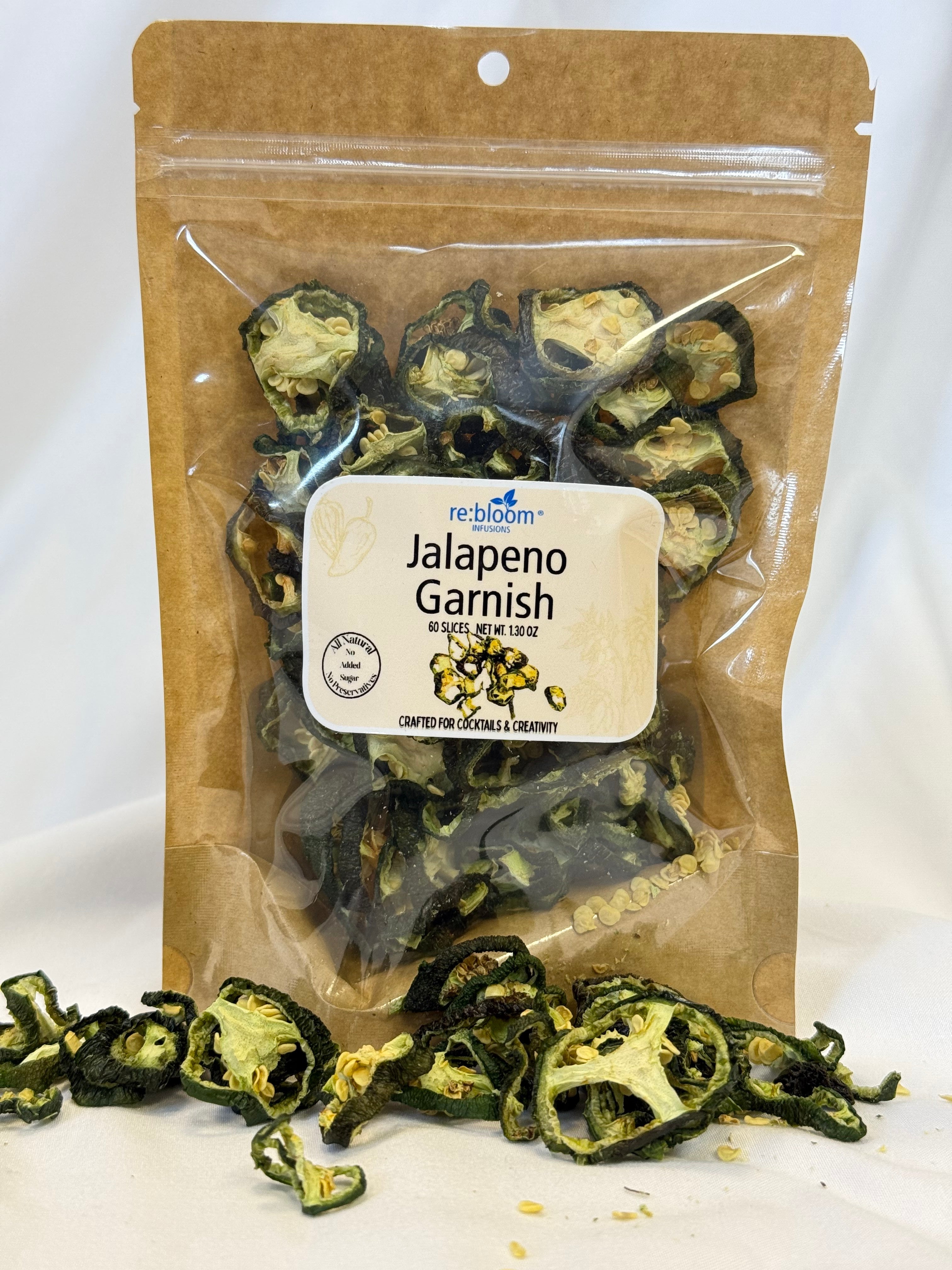 Jalapeño Cocktail Garnish – Spicy Drink Garnish for Cocktails