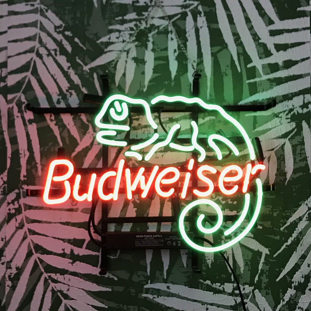Budweiser Lizard Neon Sign