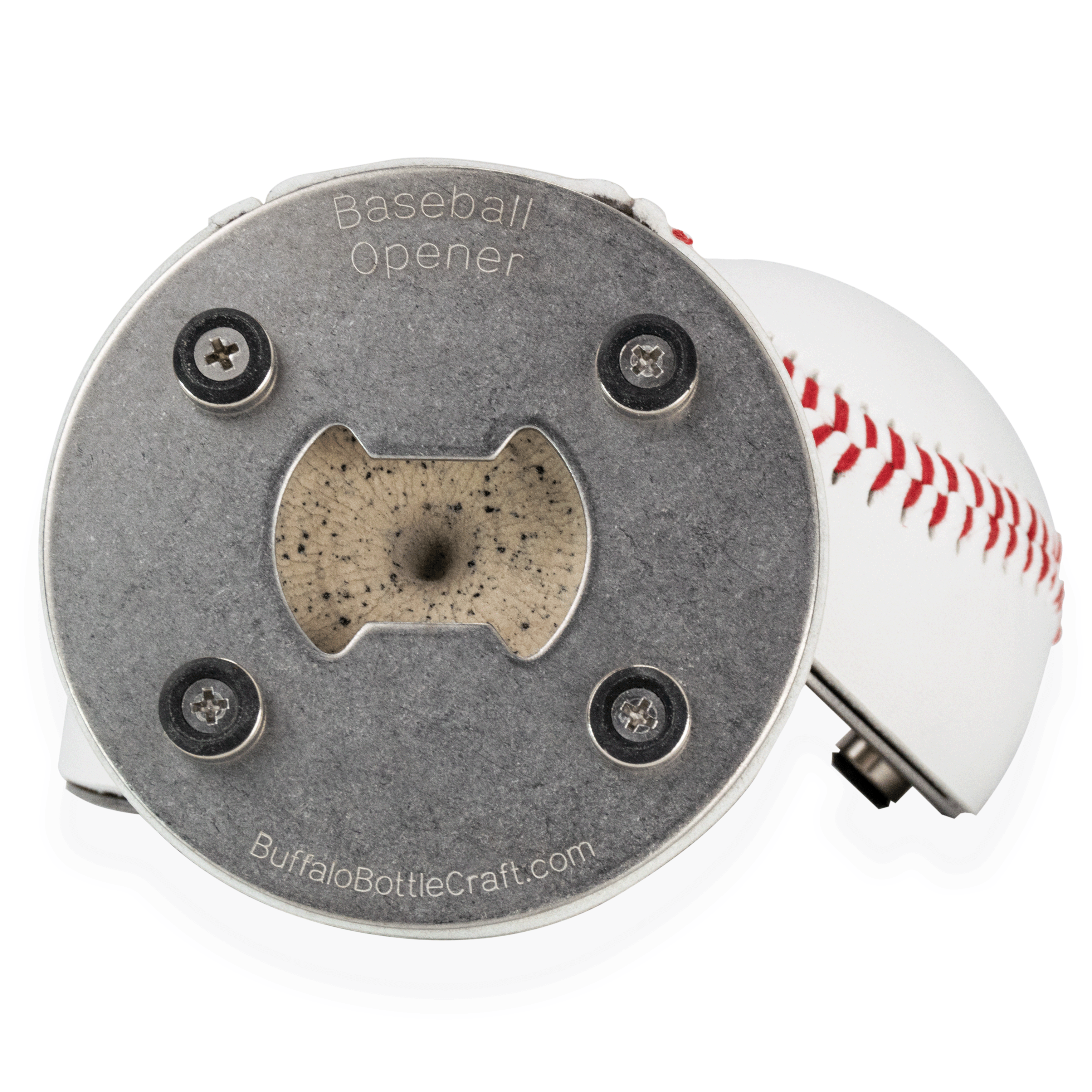 The BaseballOpener™ - Bottle Opener Made from a Real Baseball
