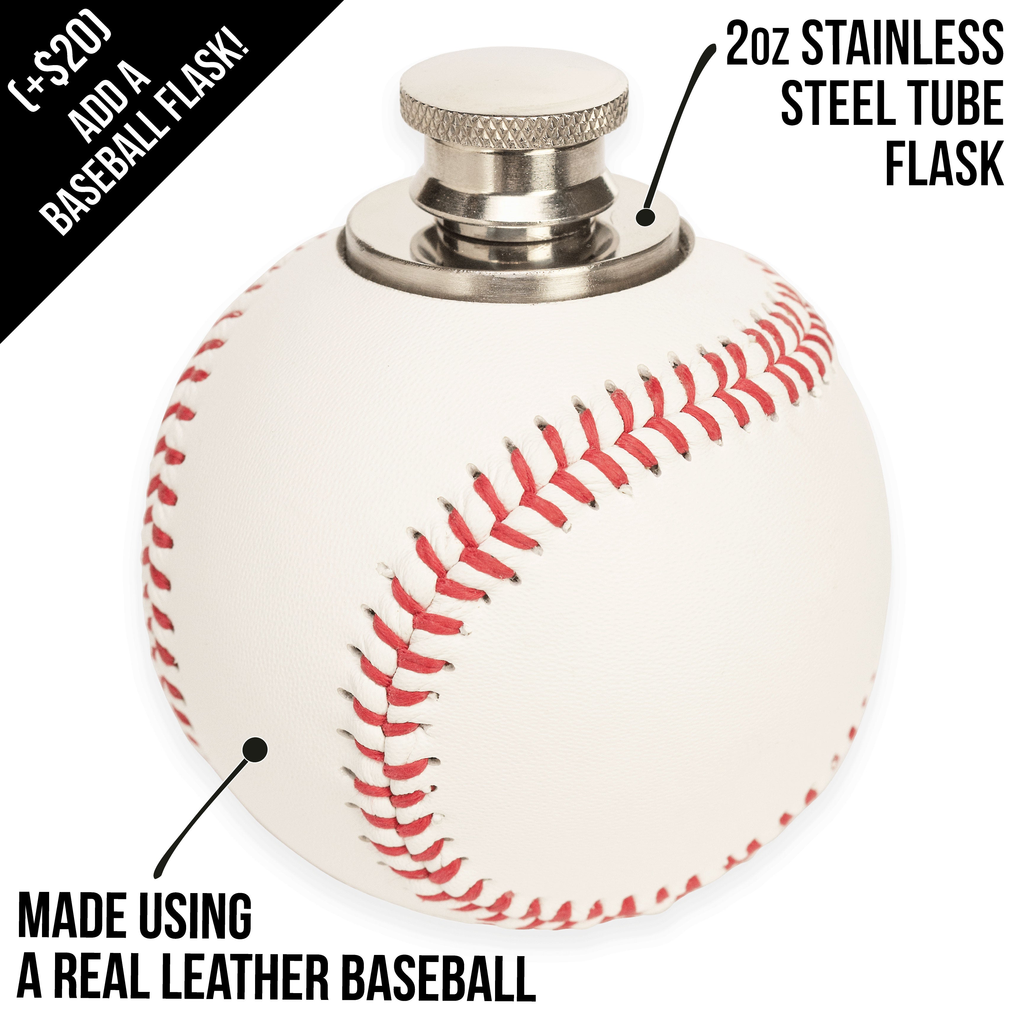 The BaseballOpener™ - Bottle Opener Made from a Real Baseball