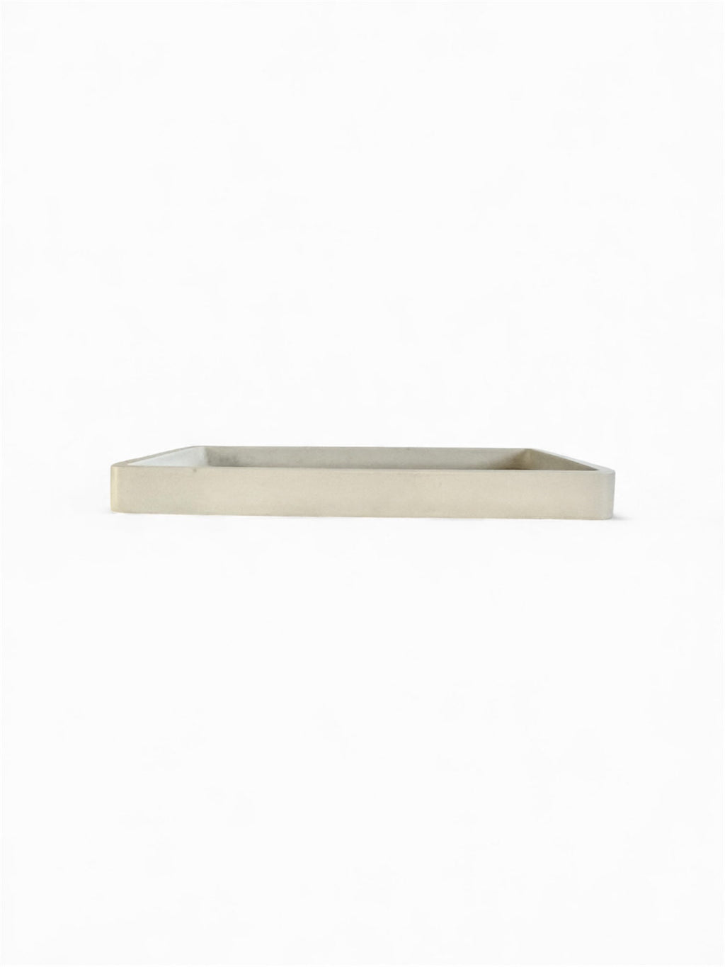 Concrete Rectangular Tray - Bar Cart Organizer - Gray, Black & White