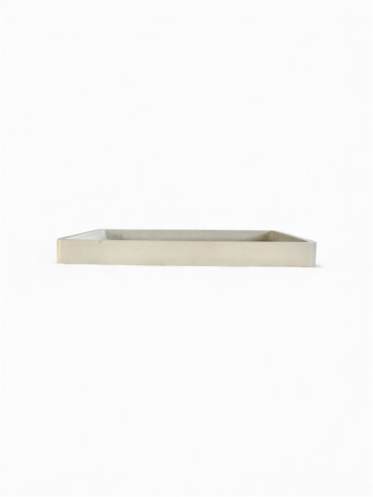 Concrete Rectangular Tray - Bar Cart Organizer - Gray, Black & White