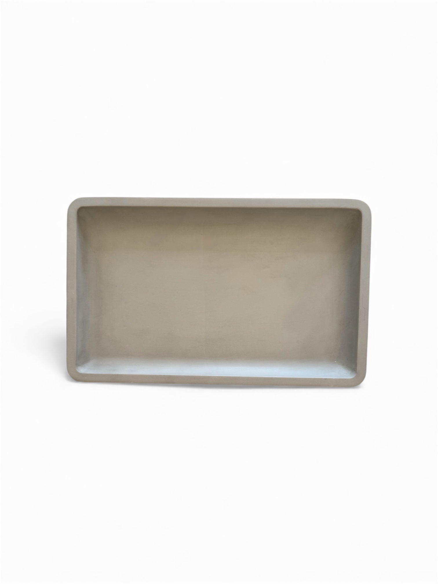 Concrete Rectangular Tray - Bar Cart Organizer - Gray, Black & White