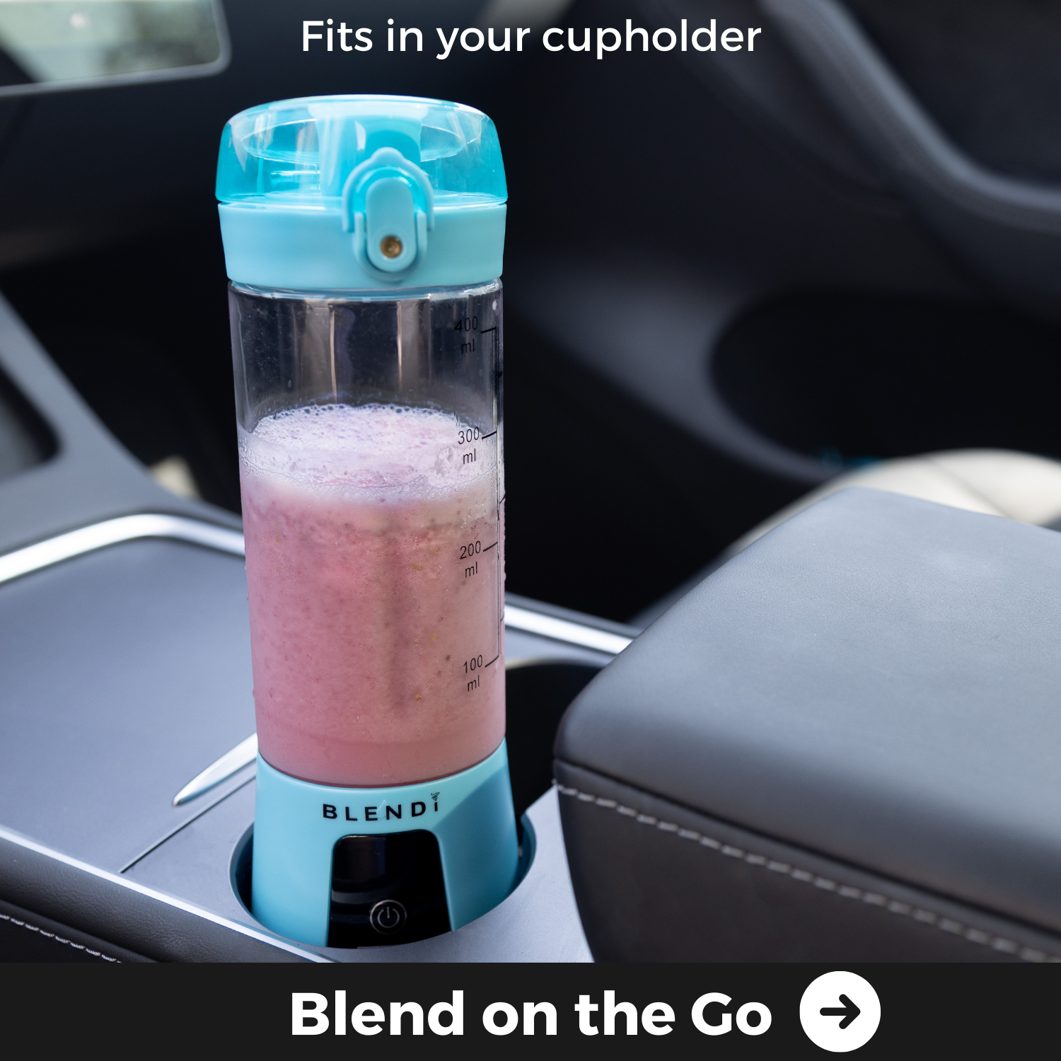 BLENDi Pro+ Portable Ice Crushing Blender – 17oz Cordless Blender