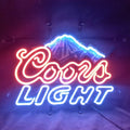 Coors Light Beer Outline Neon Sign