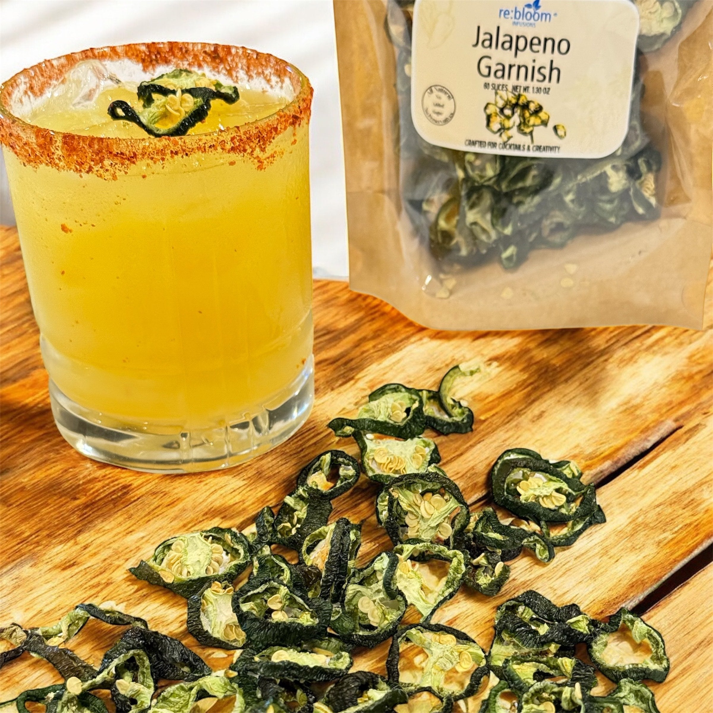 Jalapeño Cocktail Garnish – Spicy Drink Garnish for Cocktails