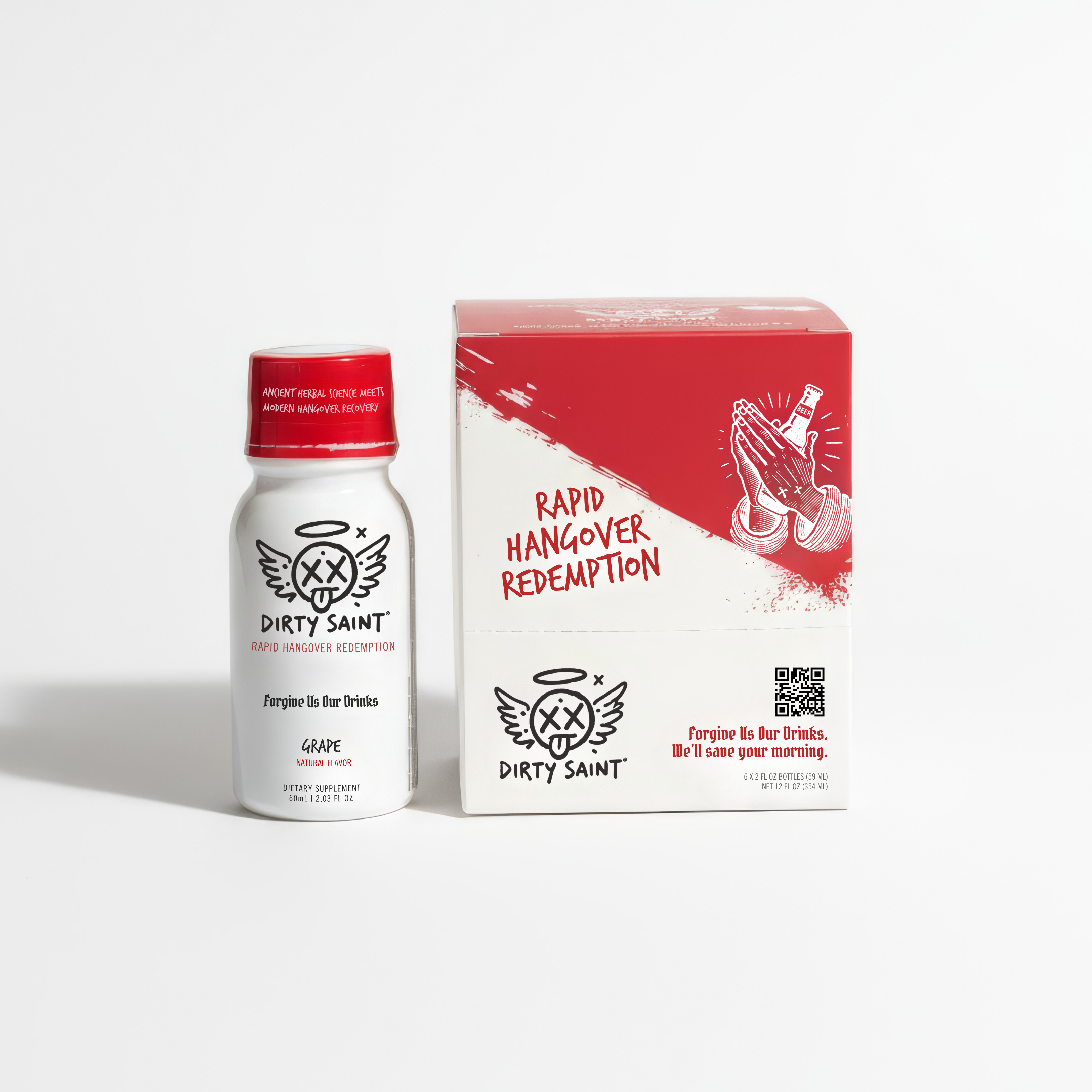 Rapid Hangover Recovery Shot – Natural Grape Flavor